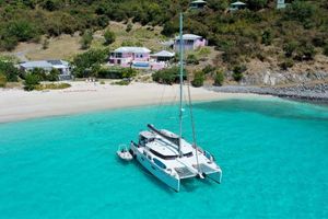 ODYSSEA - Fountaine Pajot Sanya 57 - 4 Cabins - Tortola - Anegada - Virgin Gorda - BVI - Caribbean ODYSSEA - Fountaine Pajot Sanya 57 - 4 Cabins - Tortola - Anegada - Virgin Gorda - BVI - Caribbean