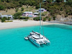 ODYSSEA - Fountaine Pajot Sanya 57 - 4 Cabins - Tortola - Anegada - Virgin Gorda - BVI - Caribbean ODYSSEA - Fountaine Pajot Sanya 57 - 4 Cabins - Tortola - Anegada - Virgin Gorda - BVI - Caribbean