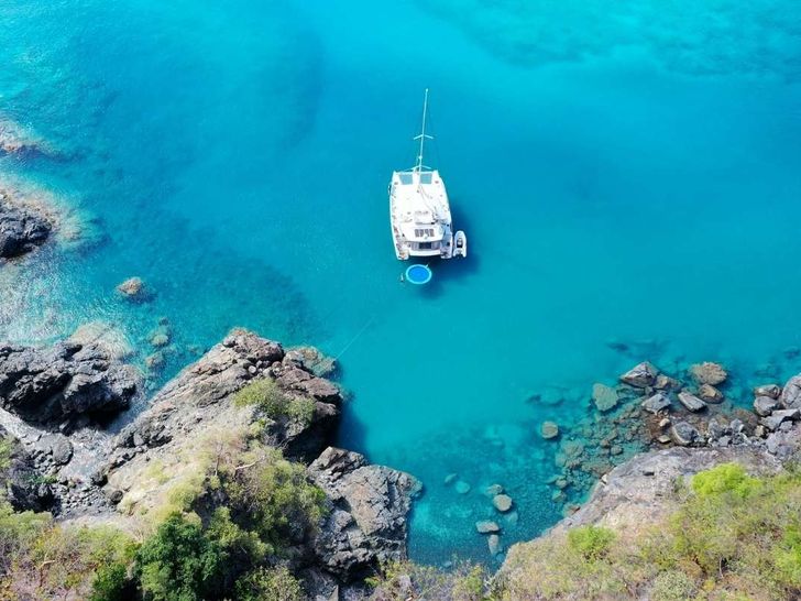 ODYSSEA Fountaine Pajot Sanya 57 - Aerial View ODYSSEA Fountaine Pajot Sanya 57 - Aerial View