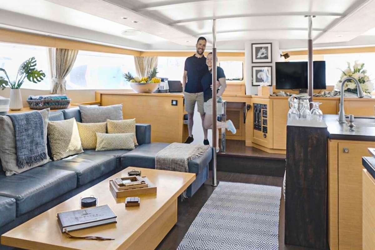 Charter Yacht ODYSSEA - Fountaine Pajot Sanya 57 - 4 Cabins - Tortola - Anegada - Virgin Gorda - BVI - Caribbean