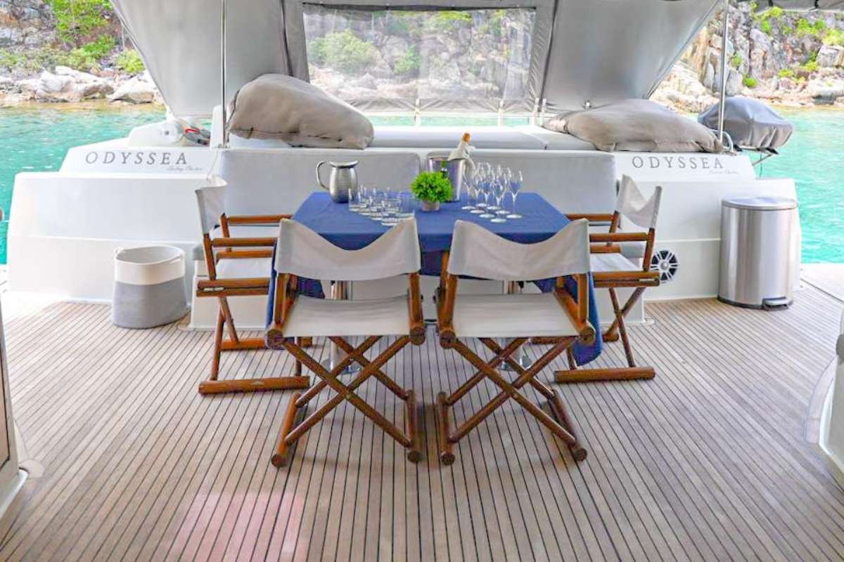 Charter Yacht ODYSSEA - Fountaine Pajot Sanya 57 - 4 Cabins - Tortola - Anegada - Virgin Gorda - BVI - Caribbean