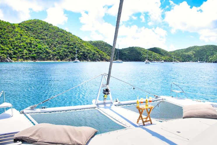 Charter Yacht ODYSSEA - Fountaine Pajot Sanya 57 - 4 Cabins - Tortola - Anegada - Virgin Gorda - BVI - Caribbean