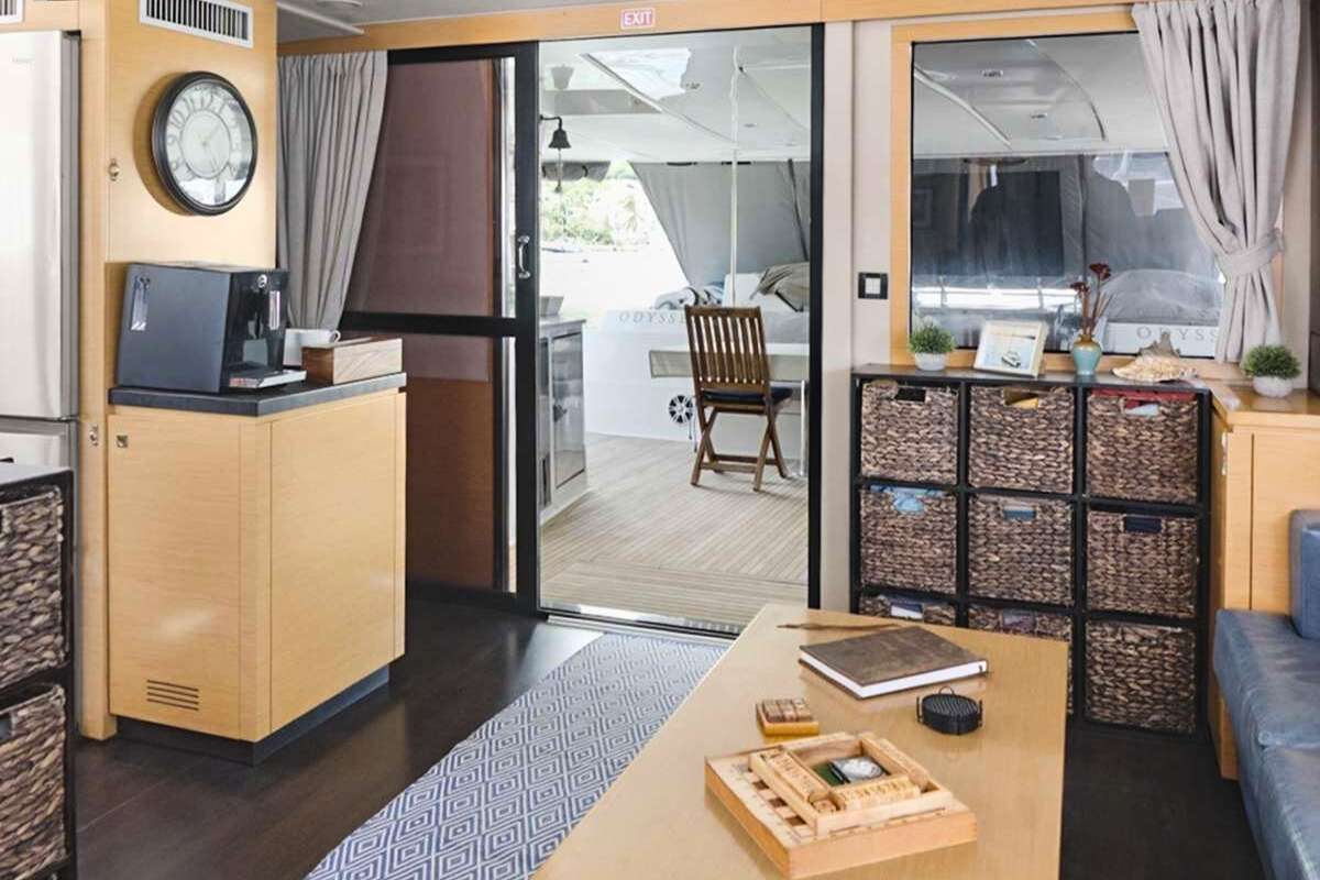 Charter Yacht ODYSSEA - Fountaine Pajot Sanya 57 - 4 Cabins - Tortola - Anegada - Virgin Gorda - BVI - Caribbean