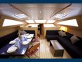 WIZARD - Yacht 2000 24 m,panoramic saloon and dining area