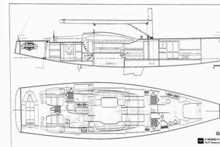 Layout for WIZARD - Yacht 2000 24 m, yacht layout