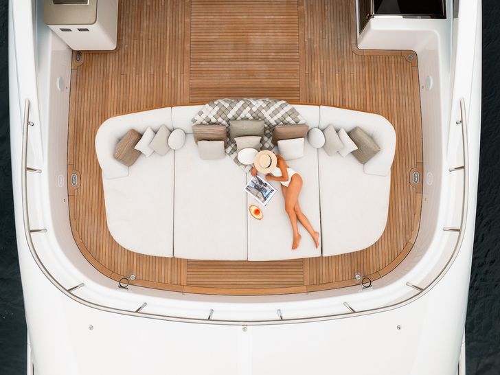 NOCTURNE Benetti B.Now 50m - guest sunbathing NOCTURNE Benetti B.Now 50m - guest sunbathing