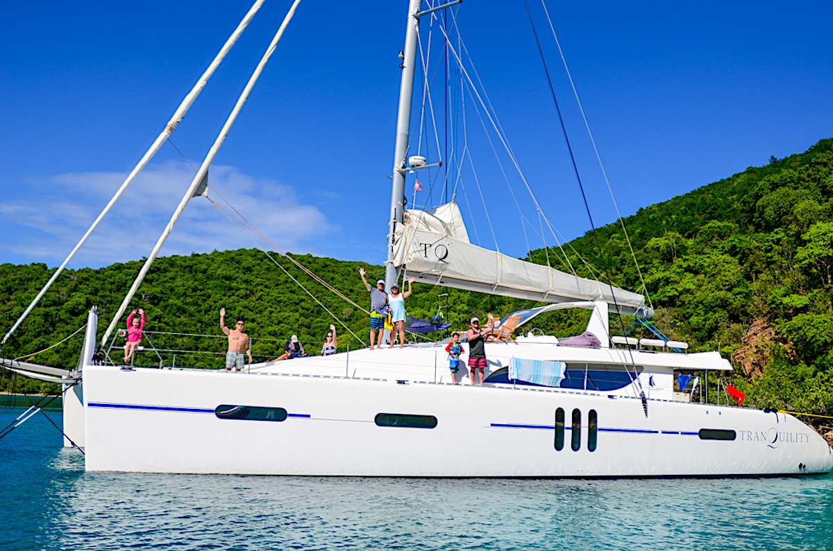 TRANQUILITY - Matrix Silhouette 76 - 6 Cabins - Tortola - Virgin Gorda - Jost Van Dyke - BVI - Caribbean