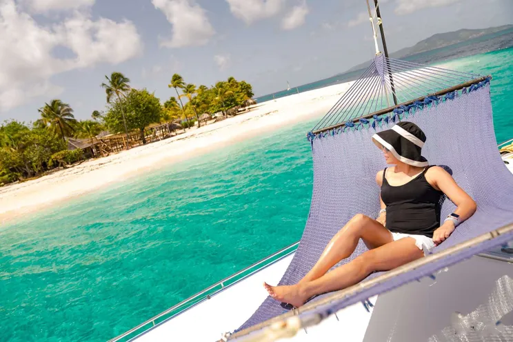 Charter Yacht TRANQUILITY - Matrix Silhouette 76 - 6 Cabins - BVI - Tortola - Virgin Gorda - Jost Van Dyke