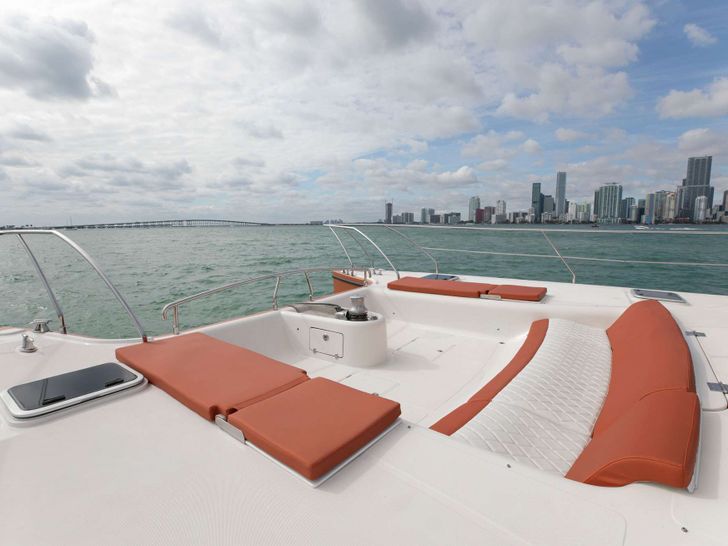 LEGEND AND SOUL - foredeck lounge area LEGEND AND SOUL - foredeck lounge area