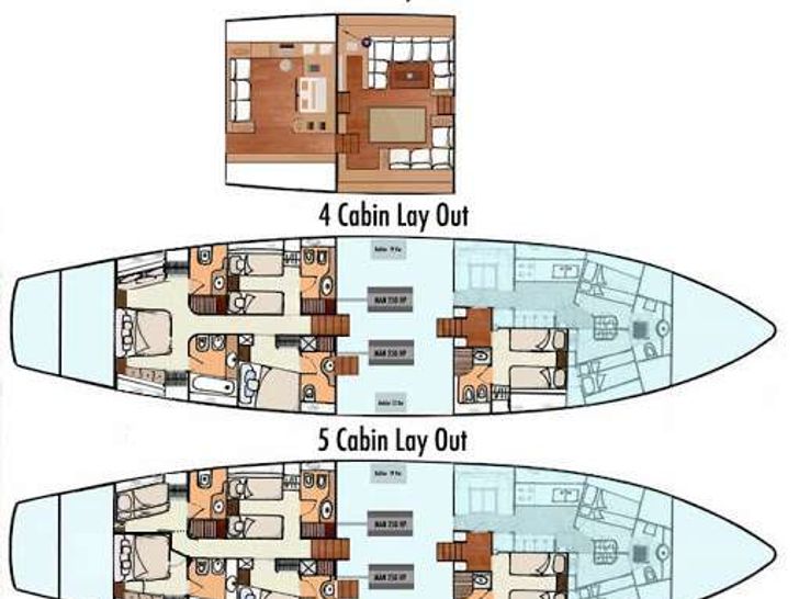 MY LOTTY - Benetti 26 m,yacht layout