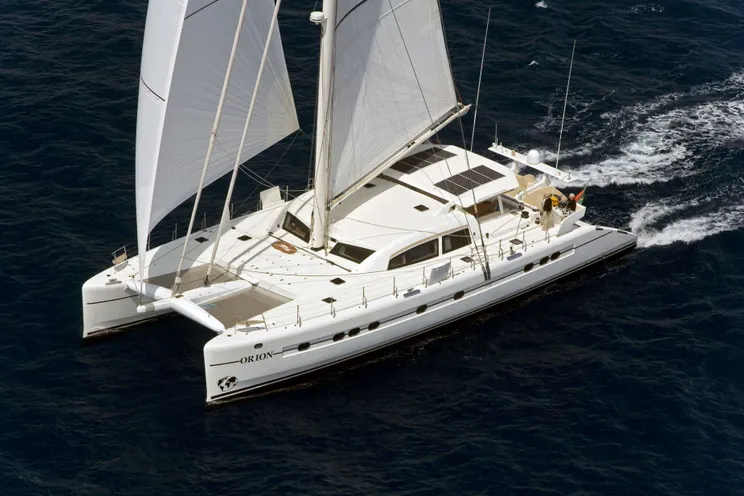 Charter Yacht ORION - Catana 90 - 4 Cabins - St Martin - St Barths - Anguilla
