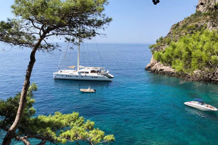 Charter Yacht ORION - Catana 90 - 4 Cabins - St Martin - St Barths - Anguilla