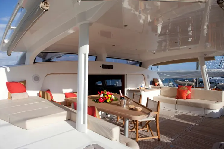 Charter Yacht ORION - Catana 90 - 4 Cabins - St Martin - St Barths - Anguilla