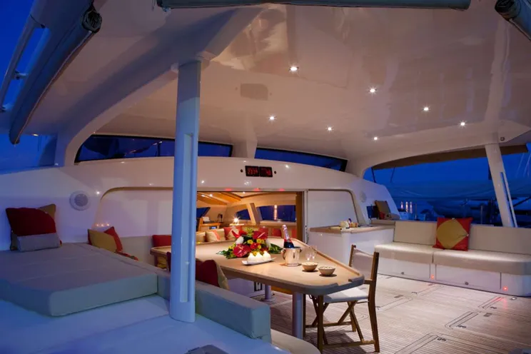 Charter Yacht ORION - Catana 90 - 4 Cabins - St Martin - St Barths - Anguilla