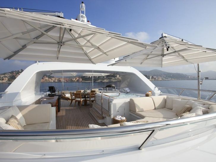KATHLEEN ANNE Feadship SL39 - sundeck KATHLEEN ANNE Feadship SL39 - sundeck