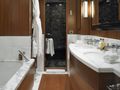 KATHLEEN ANNE Feadship SL39 - master cabin bathroom KATHLEEN ANNE Feadship SL39 - master cabin bathroom