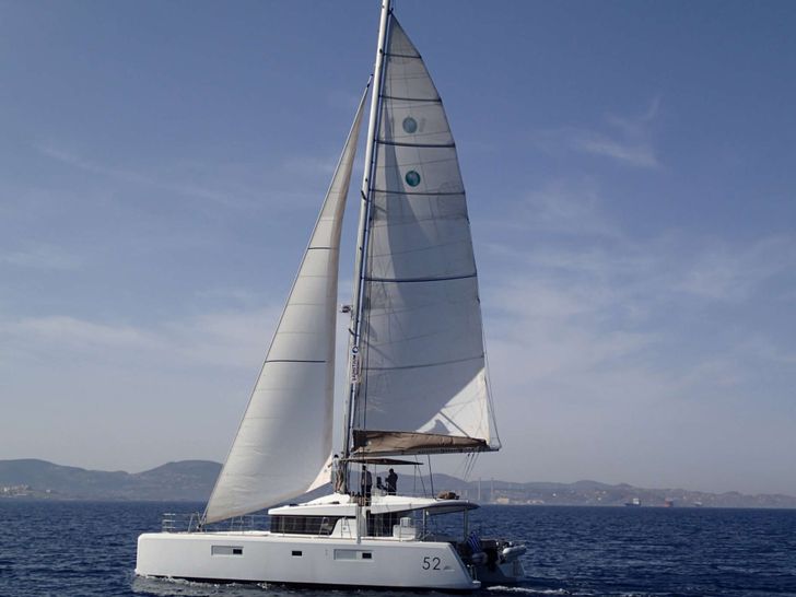 Elegance and Luxury - Kepi is a 2014 launched,fully equipped Lagoon 52. She can accommodate up to 10 passengers in 4 double and 1 double bunk,en-suite,cabins. Air-conditioned throughout,with a spacious fly-bridge,ample sun-bed loungers,a wide cockpi Elegance and Luxury - Kepi is a 2014 launched,fully equipped Lagoon 52. She can accommodate up to 10 passengers in 4 double and 1 double bunk,en-suite,cabins. Air-conditioned throughout,with a spacious fly-bridge,ample sun-bed loungers,a wide cockpi
