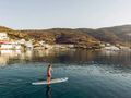 Paddle Boarding on calm waters Paddle Boarding on calm waters