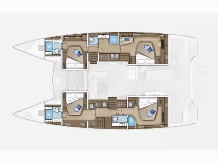 ZERI Lagoon 55 - layout ZERI Lagoon 55 - layout