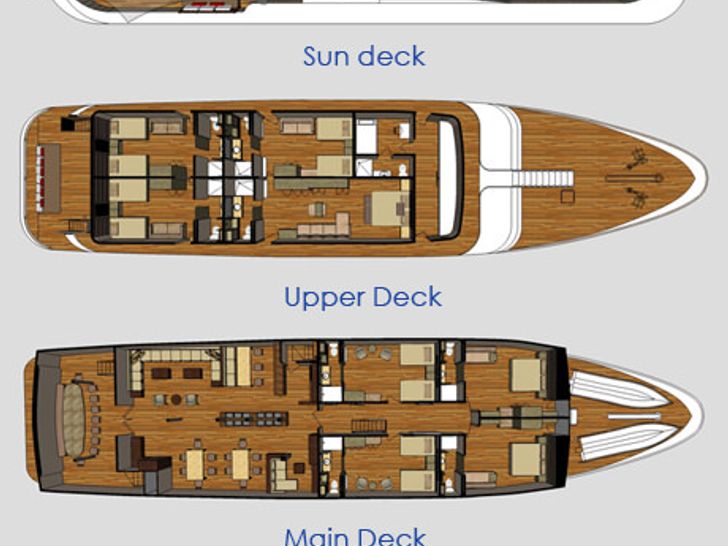 Yacht layout Yacht layout