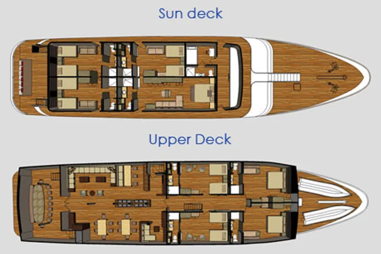 Layout for Yacht layout