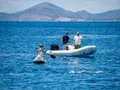 HIGHJINKS Fountaine Pajot Sanya 57 - dinghy and paddle board HIGHJINKS Fountaine Pajot Sanya 57 - dinghy and paddle board