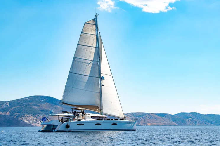 Charter Yacht HIGHJINKS - Fountaine Pajot Sanya 57 - 4 Cabins - Athens - Mykonos - Paros - Santorini - Greece