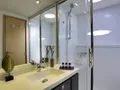 HIGHJINKS Fountaine Pajot Sanya 57 - master cabin bathroom HIGHJINKS Fountaine Pajot Sanya 57 - master cabin bathroom
