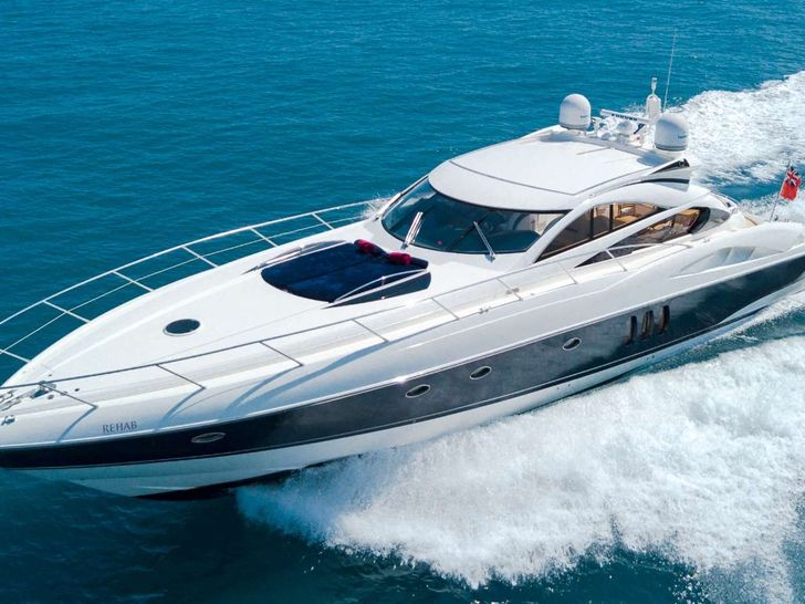 REHAB is a luxurious sports cruiser capable of speeds of up to 40 knots.