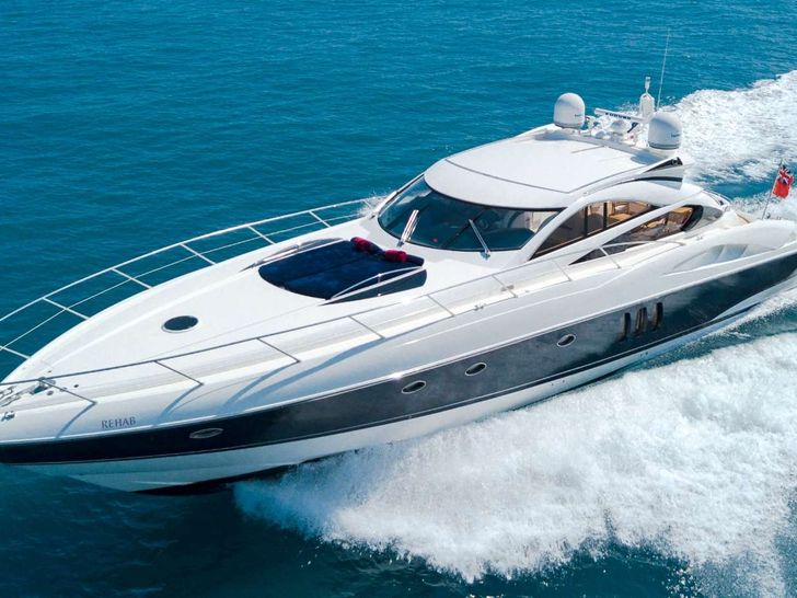 REHAB is a luxurious sports cruiser capable of speeds of up to 40 knots. REHAB is a luxurious sports cruiser capable of speeds of up to 40 knots.