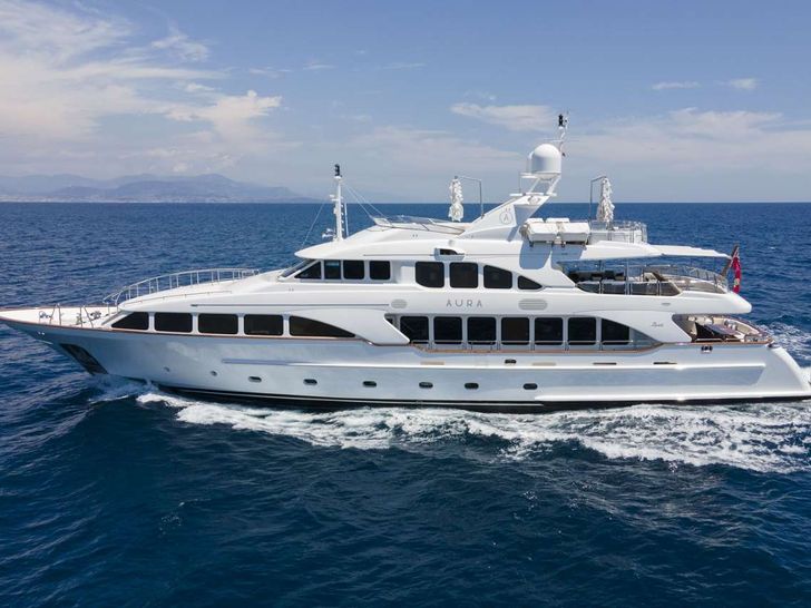 AURA - Benetti 36 m,main profile,side view AURA - Benetti 36 m,main profile,side view