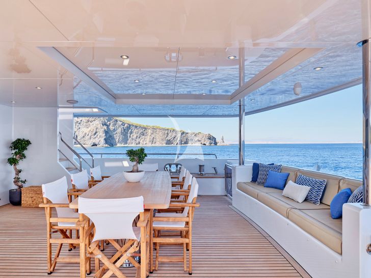 3D Cantierri Delle Marche Darwin 96 - aft deck 3D Cantierri Delle Marche Darwin 96 - aft deck