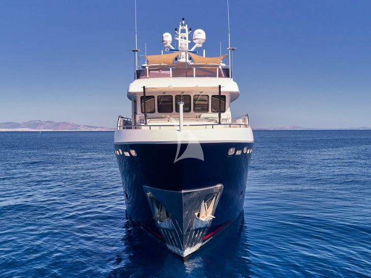 3D Cantierri Delle Marche Darwin 96 - bow view 3D Cantierri Delle Marche Darwin 96 - bow view