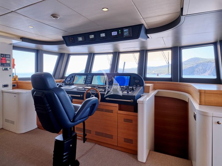 3D Cantierri Delle Marche Darwin 96 - cockpit 3D Cantierri Delle Marche Darwin 96 - cockpit