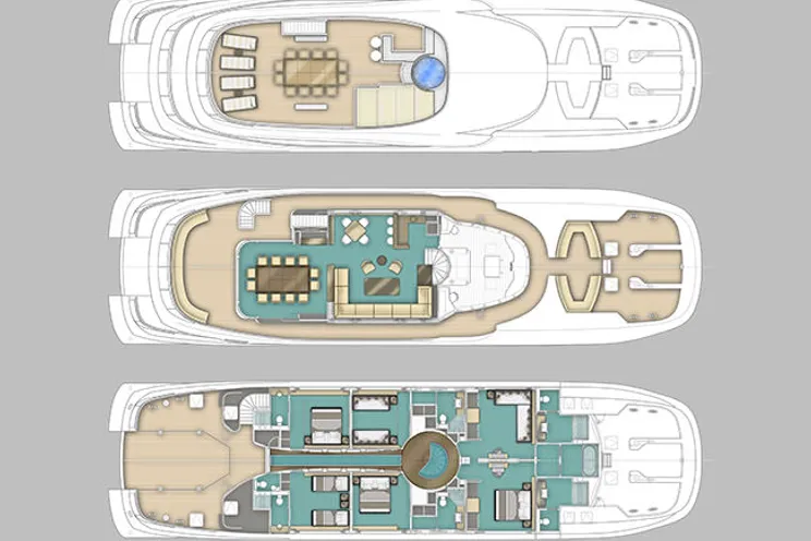 Layout for Yacht layout