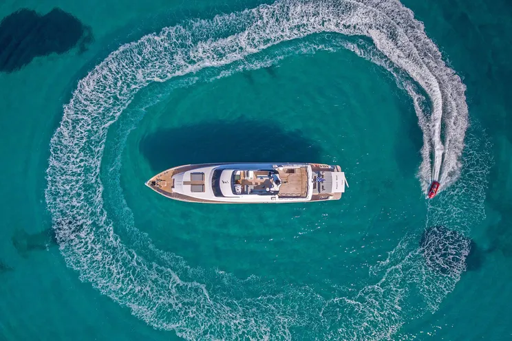 Charter Yacht PROJECT STEEL - Bugari 34m - 5 Cabins - Athens - Mykonos - Paros - Cyclades - Greece