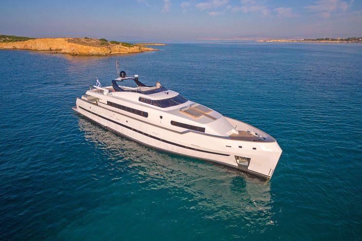 Charter Yacht PROJECT STEEL - Bugari 34m - 5 Cabins - Athens - Mykonos - Paros - Cyclades - Greece