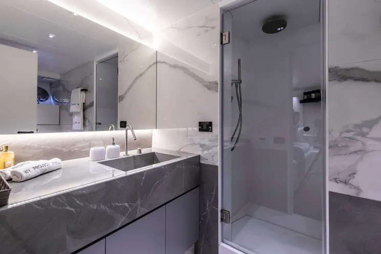 Charter Yacht PROJECT STEEL - Bugari 34m - 5 Cabins - Athens - Mykonos - Paros - Cyclades - Greece