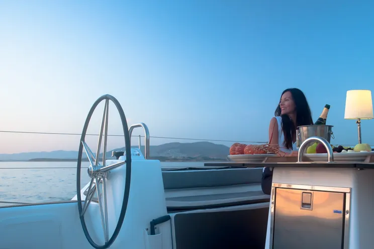 Charter Yacht DRUNKEN SAILOR - Dufour Grand Large 560 - 3 Cabins - Athens - Mykonos - Paros - Cyclades - Greece