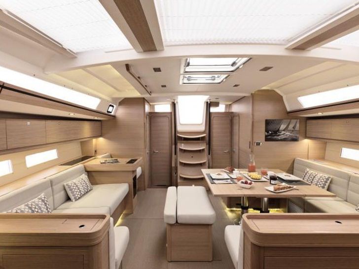 DRUNKEN SAILOR Dufour Grand Large 560 - saloon DRUNKEN SAILOR Dufour Grand Large 560 - saloon