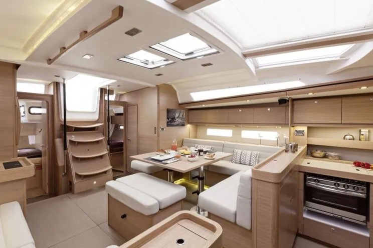 Charter Yacht DRUNKEN SAILOR - Dufour Grand Large 560 - 3 Cabins - Athens - Mykonos - Paros - Cyclades - Greece