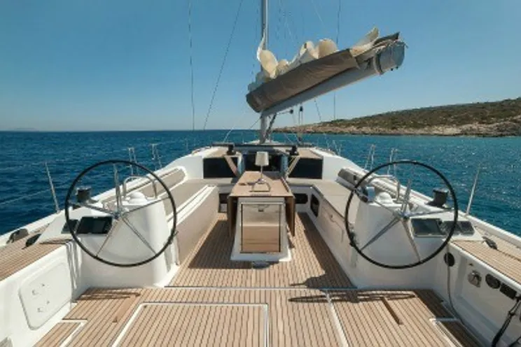 Charter Yacht DRUNKEN SAILOR - Dufour Grand Large 560 - 3 Cabins - Athens - Mykonos - Paros - Cyclades - Greece