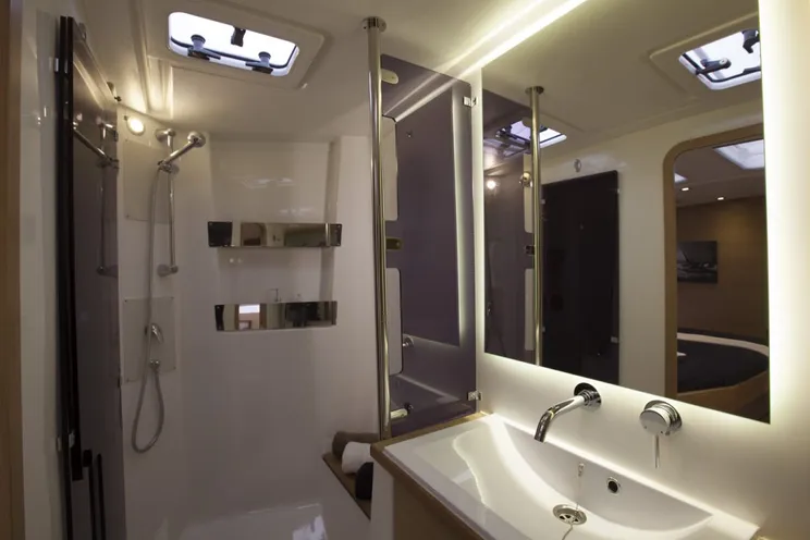 Charter Yacht DRUNKEN SAILOR - Dufour Grand Large 560 - 3 Cabins - Athens - Mykonos - Paros - Cyclades - Greece
