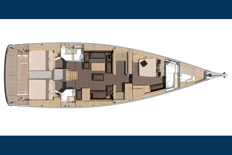 Layout for DRUNKEN SAILOR - yacht layout