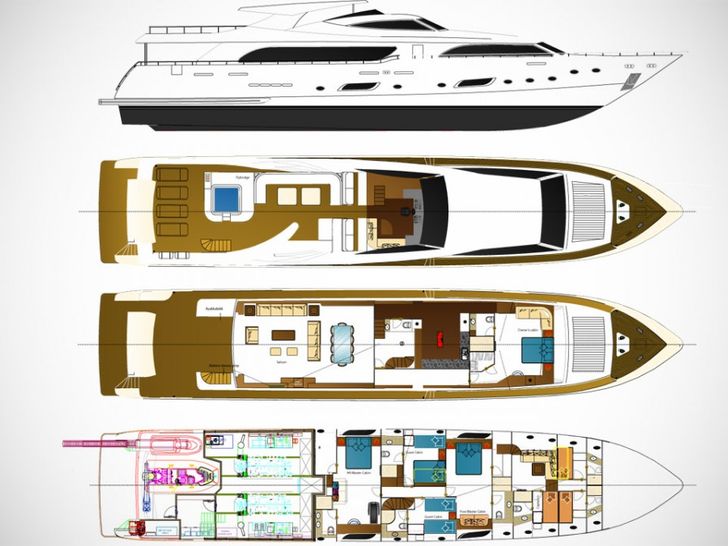 PANFELISS Mengi Yay 37m - layout PANFELISS Mengi Yay 37m - layout