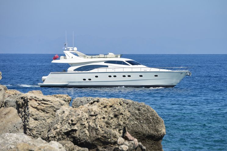 Charter Yacht MARY - Ferretti 68 - 4 Cabins - Rhodes - Athens - Kos - Mykonos
