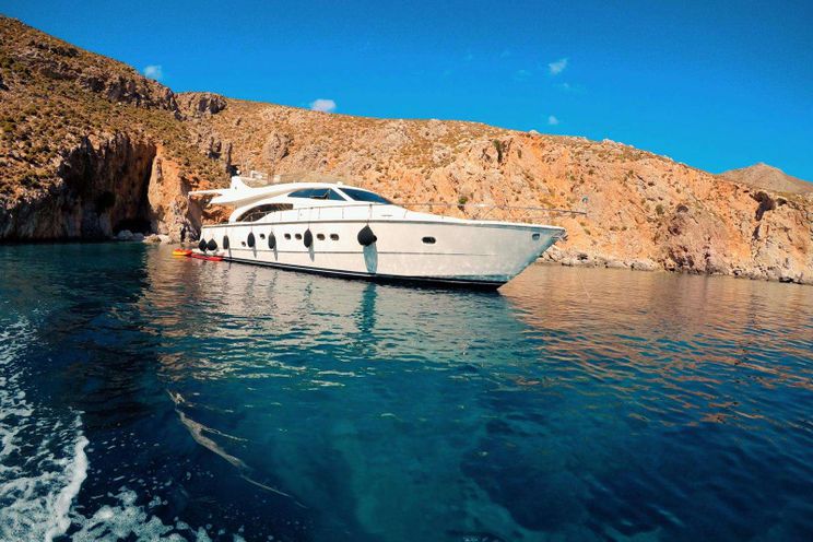 Charter Yacht MARY - Ferretti 68 - 4 Cabins - Rhodes - Patmos - Symi - Dodecanese - Greece