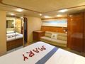MARY Ferretti 68 - master cabin bed MARY Ferretti 68 - master cabin bed