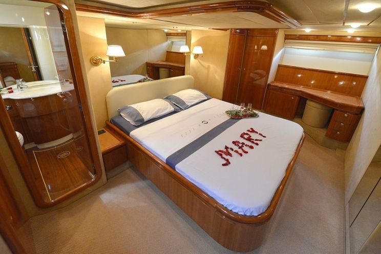 Charter Yacht MARY - Ferretti 68 - 4 Cabins - Rhodes - Athens - Kos - Mykonos