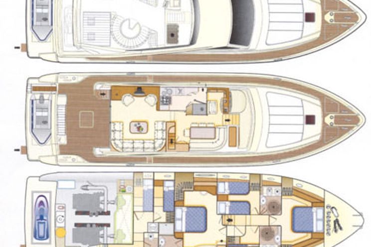 Layout for  MARY - yacht layout